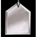 Classy Ornamentals Beveled House Clear Mirror Ornament